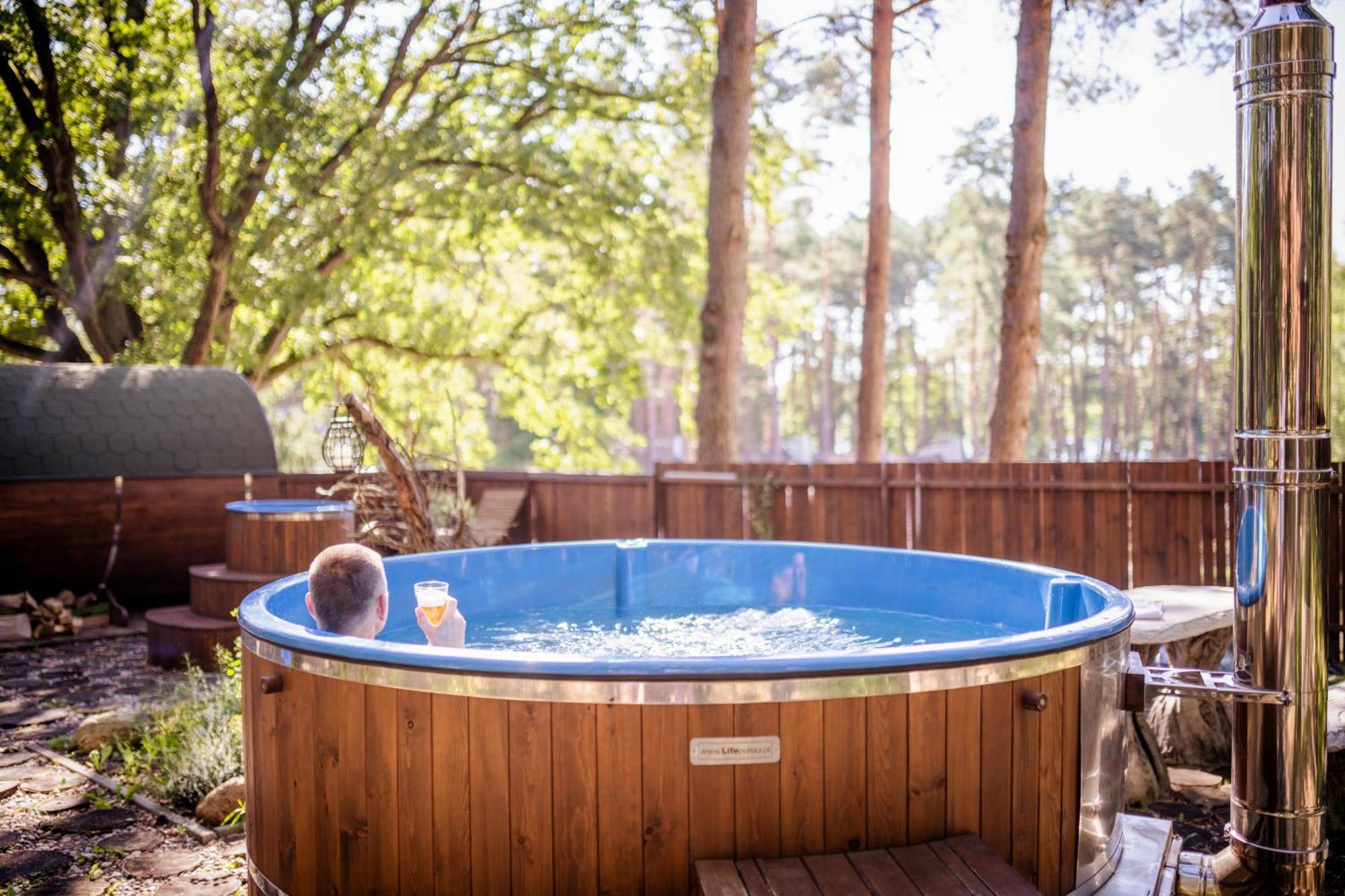 Zacisze,Pl Domki Premium I Bungalowy Deluxe Nad Jeziorem Lagowskim Экстерьер фото